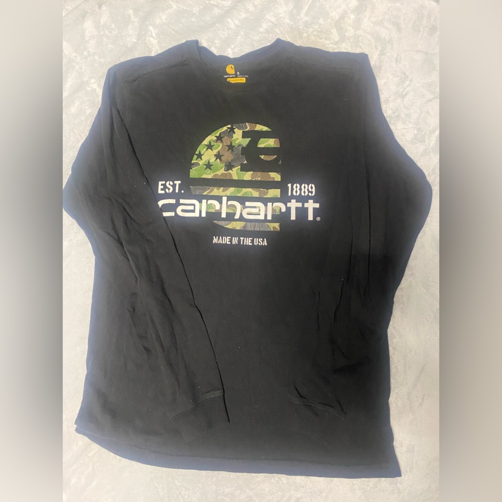 Carhartt Black Relaxed Fit T-Shirt